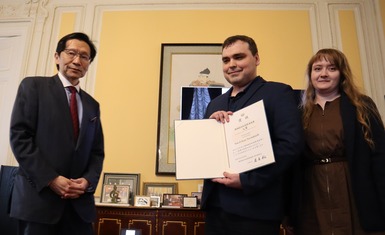 Cостоялась церемония вручения почетной грамоты призерам XVIII международной премии манги
